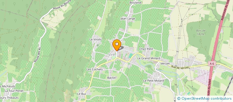 localisation de l'entreprise CLOS ET MILLESIME  VIRE