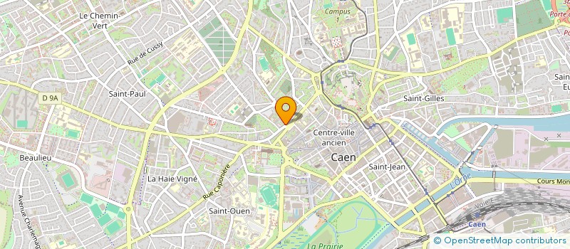localisation de l'entreprise CLOS EVENTS à CAEN