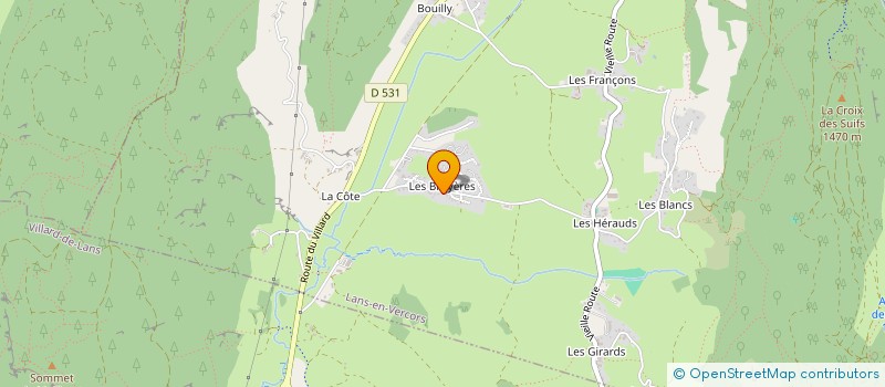 localisation de l'entreprise CLOS FAMILIAL  LANS-EN-VERCORS