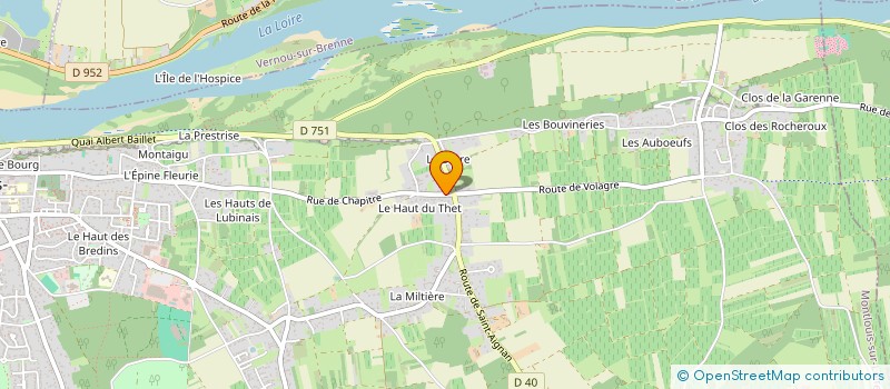 localisation de l'entreprise CLOS FILLET  MONTLOUIS-SUR-LOIRE