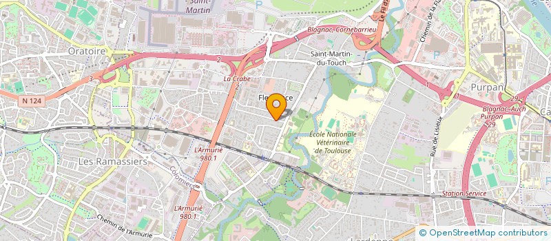 localisation de l'entreprise CLOS FLEURANCE à TOULOUSE