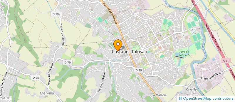 localisation de l'entreprise CLOS FOLLET à CASTANET-TOLOSAN