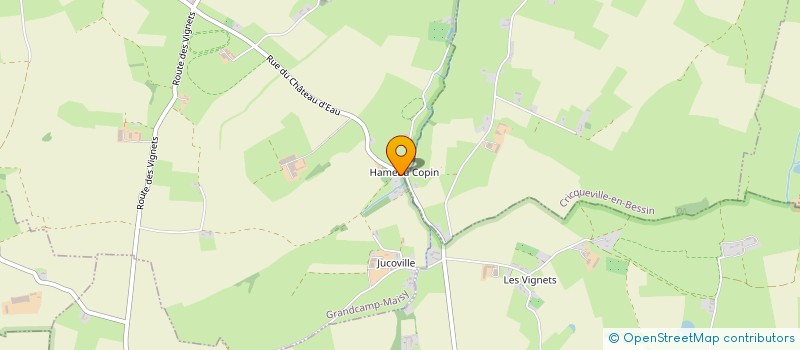 localisation de l'entreprise CLOS GALOPIN  GRANDCAMP-MAISY