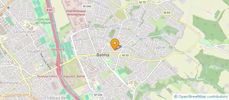 localisation de l'entreprise CLOS GENERATION à BALMA