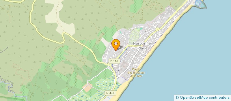 localisation de l'entreprise CLOS HENRIET DES FOULQUINES  NARBONNE