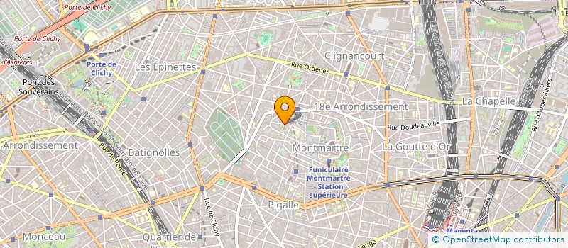 localisation de l'entreprise CLOS JACQUARD  PARIS