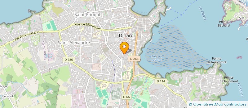 localisation de l'entreprise CLOS JEANNE  DINARD