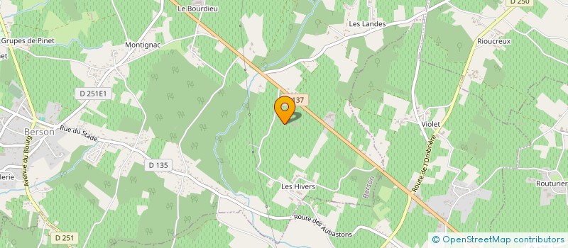 localisation de l'entreprise CLOS LA MONNERIE  PLASSAC