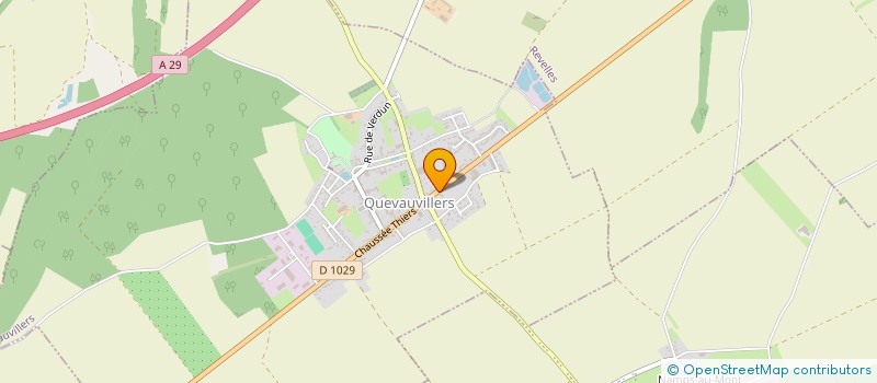 localisation de l'entreprise CLOS LA MOTTE  QUEVAUVILLERS