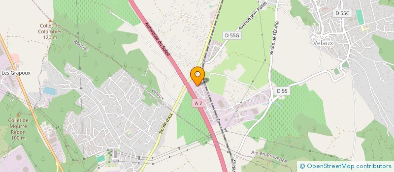 localisation de l'entreprise CLOS LA VERDIERE à VELAUX