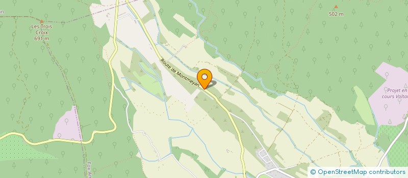 localisation de l'entreprise CLOS LE LAVANDIN à FOX-AMPHOUX