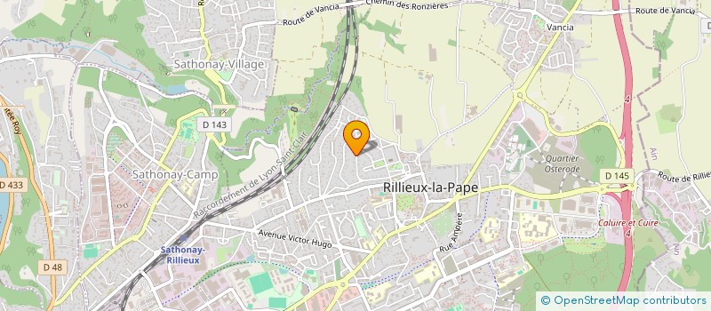 localisation de l'entreprise CLOS LEON  RILLIEUX-LA-PAPE