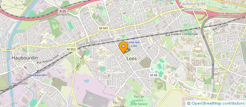 localisation de l'entreprise CLOS LEONIE LOOS  LOOS