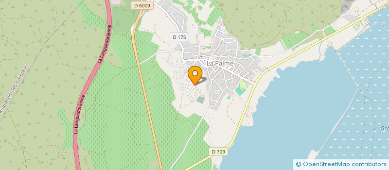 localisation de l'entreprise CLOS LES FRIGOULES  LA PALME