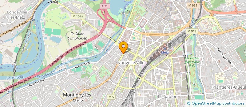 localisation de l'entreprise CLOS LIBERTE  METZ