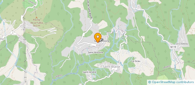 localisation de l'entreprise CLOS MARIE LOU  LEVENS