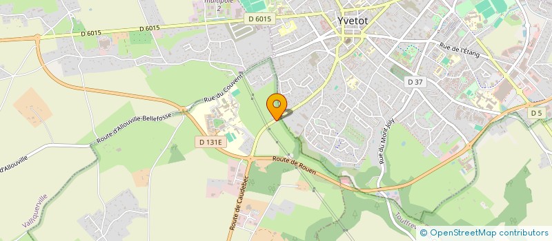 localisation de l'entreprise CLOS MASURE : RACINES ET AVENIR DE CAUX  AUZEBOSC