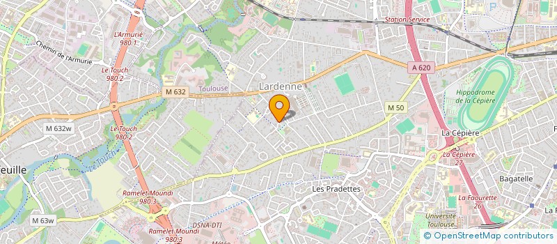 localisation de l'entreprise CLOS MAZAYGUES II  TOULOUSE