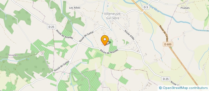 localisation de l'entreprise CLOS MAZETOU  VILLENEUVE-SUR-VERE