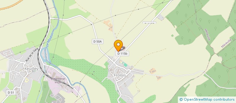 localisation de l'entreprise CLOS METAL à FROLOIS