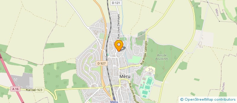 localisation de l'entreprise CLOS MICHELET  MERU