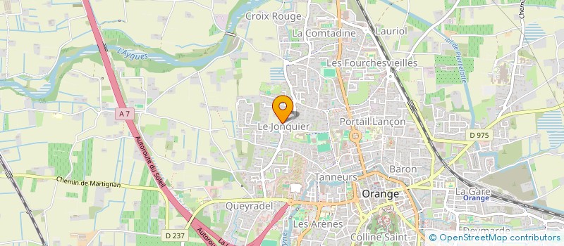 localisation de l'entreprise CLOS MOJICE  ORANGE