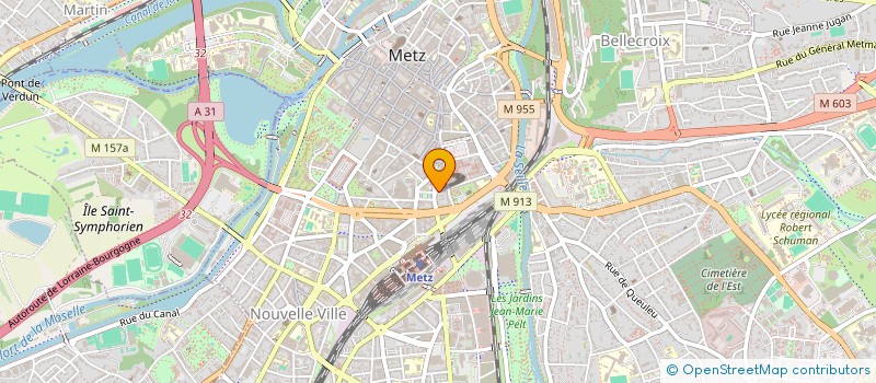 localisation de l'entreprise CLOS NATURE  METZ