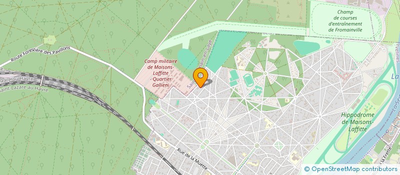 localisation de l'entreprise CLOS NEUF  MAISONS-LAFFITTE