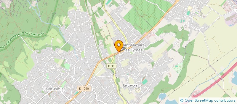 localisation de l'entreprise CLOS ORLANE  SAINT-NAZAIRE-LES-EYMES