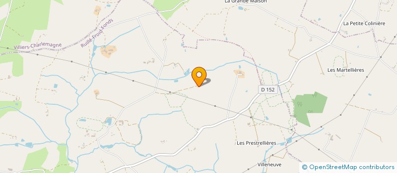 localisation de l'entreprise CLOS OUEST AUTOMATISME  RUILLE-FROID-FONDS