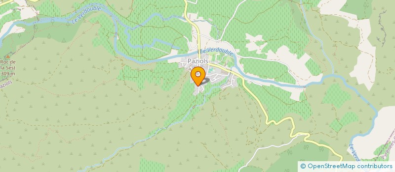 localisation de l'entreprise CLOS PADULIS LAS OULIBEDOS  PAZIOLS