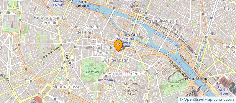 localisation de l'entreprise CLOS POUCET  PARIS