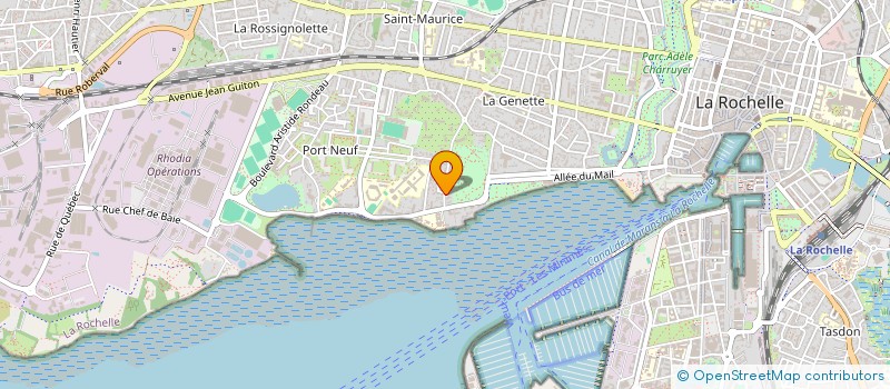 localisation de l'entreprise CLOS RICHELIEU  LA ROCHELLE