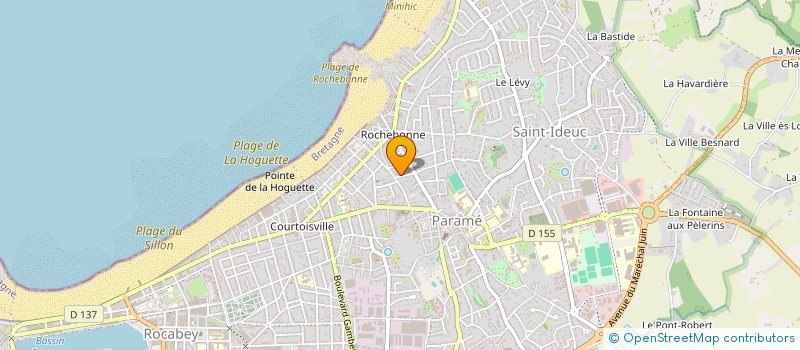 localisation de l'entreprise CLOS RIVIERE  SAINT-MALO