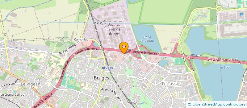 localisation de l'entreprise CLOS ROYAL  BRUGES