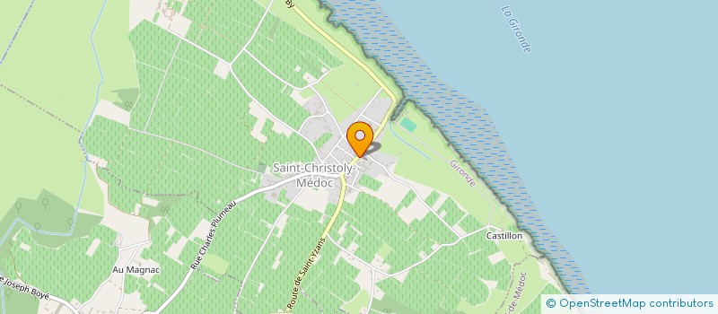 localisation de l'entreprise CLOS SAINT CHRISTOLY  SAINT-CHRISTOLY-MEDOC
