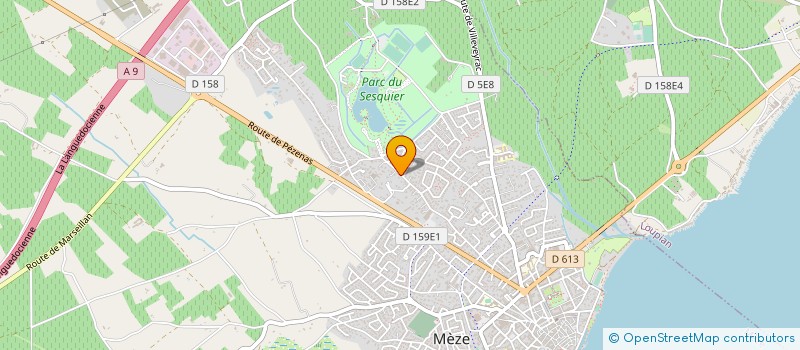 localisation de l'entreprise CLOS SAINT GEORGES à MEZE