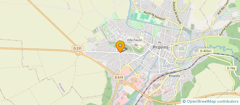 localisation de l'entreprise CLOS SAINT JACQUES  PROVINS