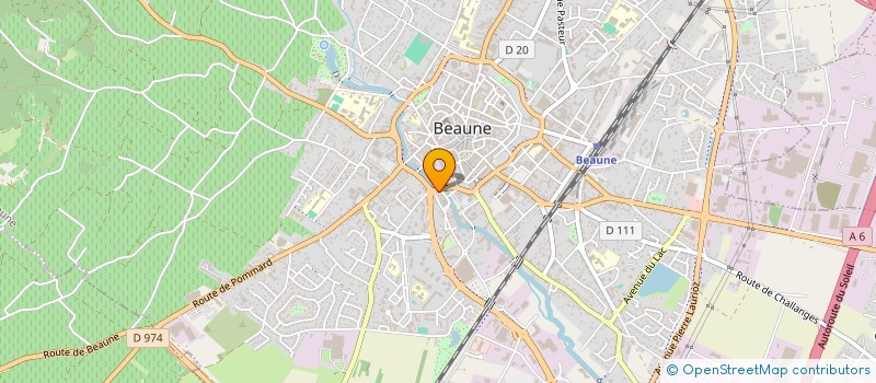localisation de l'entreprise CLOS SAINT-JACQUES à BEAUNE