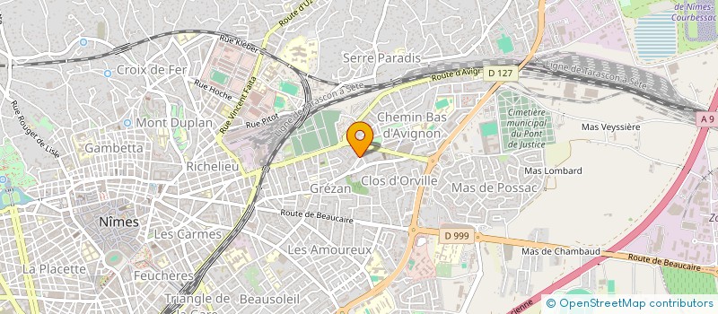 localisation de l'entreprise CLOS SAINT JEAN  NIMES