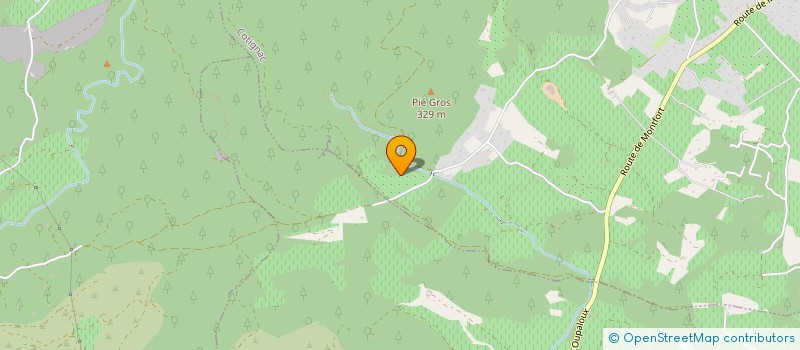 localisation de l'entreprise CLOS SAINT JOSEPH  COTIGNAC