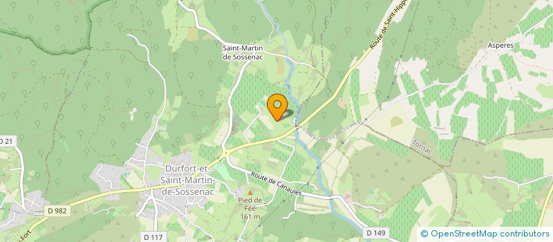 localisation de l'entreprise CLOS SAINT MARTIN  DURFORT-ST-MARTIN-DE-SOSSENAC