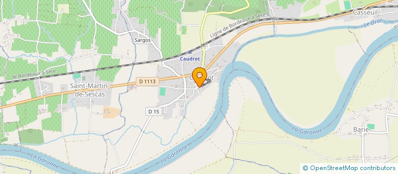 localisation de l'entreprise CLOS SEQUOIA IV  CAUDROT