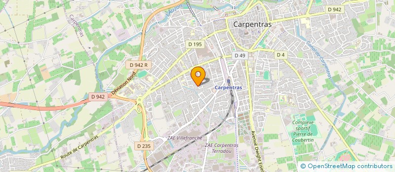 localisation de l'entreprise CLOS ST HENRI  CARPENTRAS