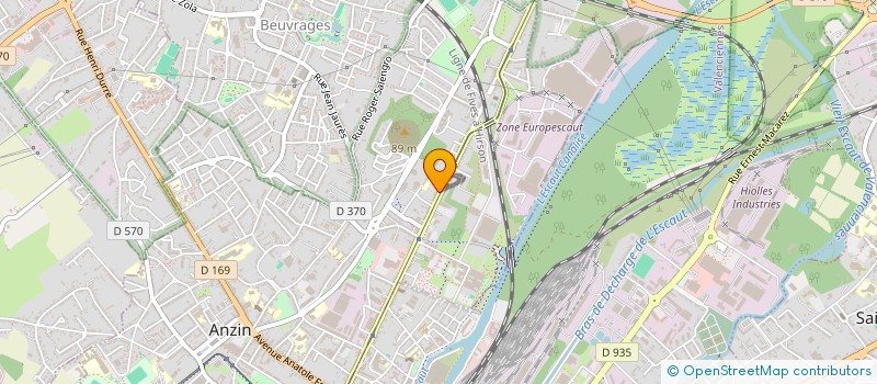 localisation de l'entreprise CLOS VAL EN CYGNES  ANZIN