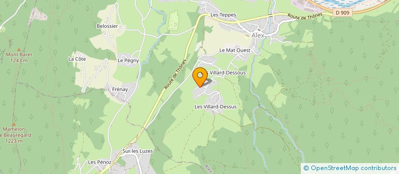 localisation de l'entreprise CLOS VALOU  ALEX