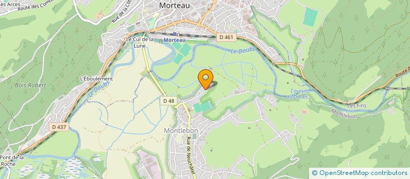 localisation de l'entreprise CLOS VICINO  MONTLEBON