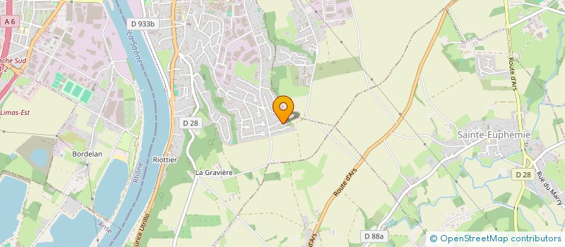 localisation de l'entreprise CLOS VONNAS à JASSANS-RIOTTIER
