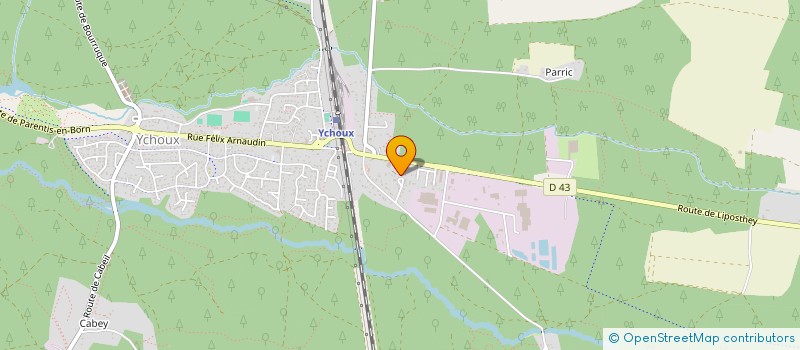 localisation de l'entreprise CLOSA  YCHOUX