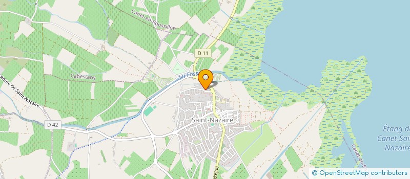 localisation de l'entreprise CLOSAPHEN  SAINT-NAZAIRE